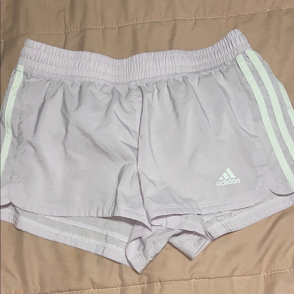 Adidas Women's Lavender Athletic Shorts